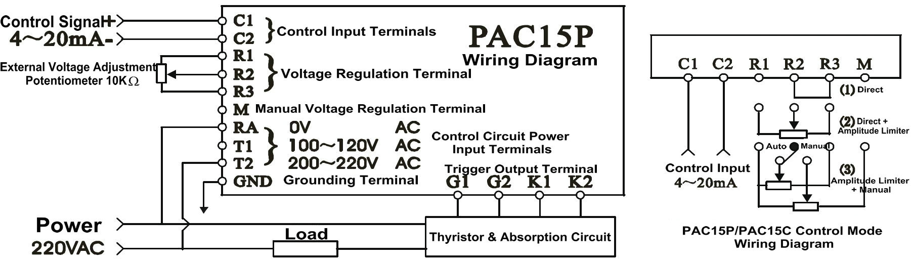 PAC15 Wiring Diagram